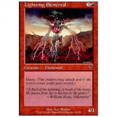Lightning Elemental - Elementale dei Fulmini - [7ED] [NM]
