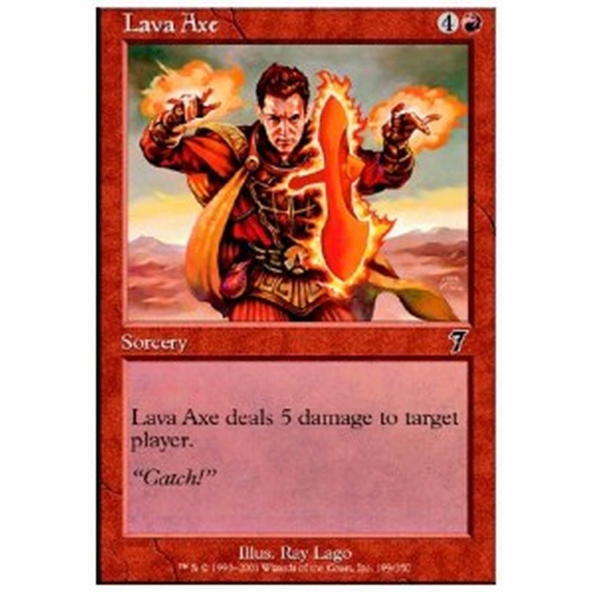 Lava Axe - Ascia di Lava - [7ED] [NM]