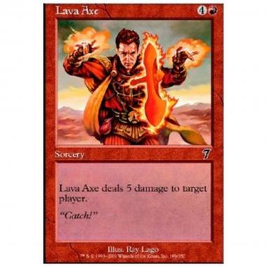 Lava Axe - Ascia di Lava - [7ED] [NM]