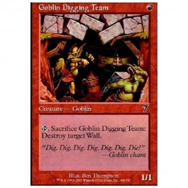 Goblin Digging Team - Squadra di Genieri Goblin - [7ED] [NM]