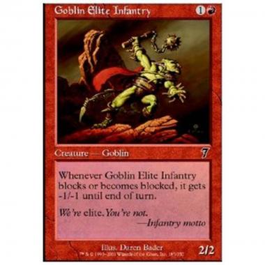 Goblin Elite Infantry - Fanteria Scelta dei Goblin - [7ED] [NM]