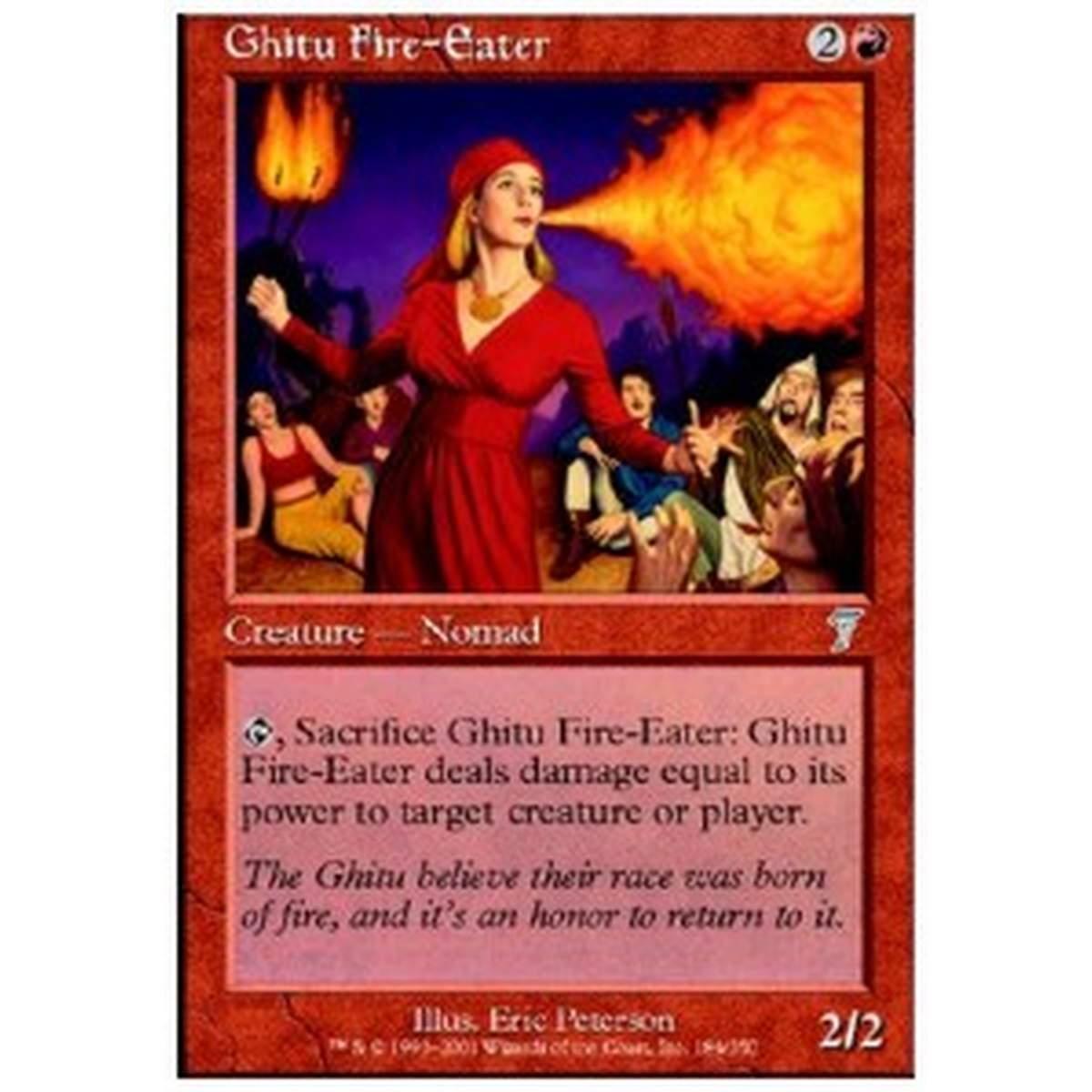 Ghitu Fire-Eater - Mangiafuoco Ghitu - [7ED] [NM]