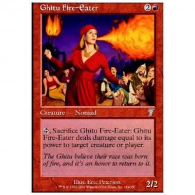 Ghitu Fire-Eater - Mangiafuoco Ghitu - [7ED] [NM]