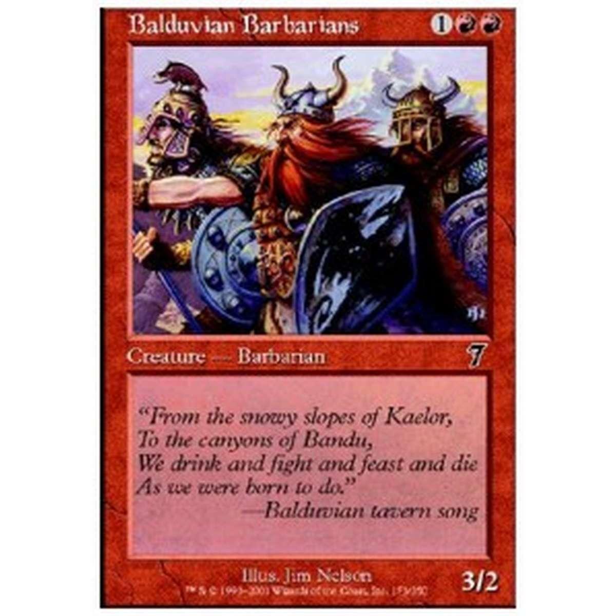 Balduvian Barbarians - Barbari di Balduvia - [7ED] [NM]