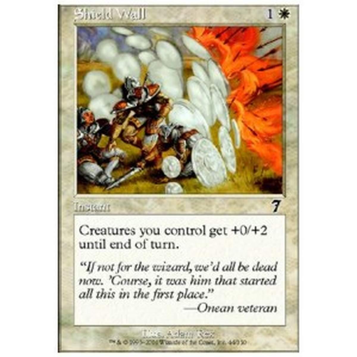 Shield Wall - Muro di Scudi - [7ED] [NM]