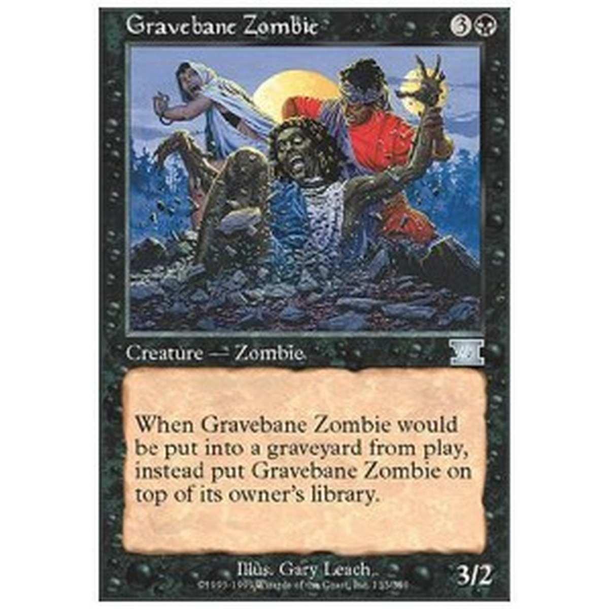 Gravebane Zombie - Zombi delle Tombe - [6ED] [NM]