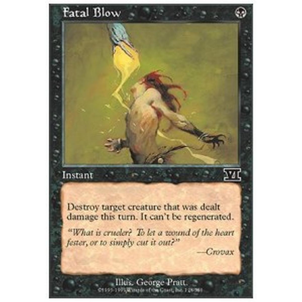 Fatal Blow - Colpo Fatale - [6ED] [NM]
