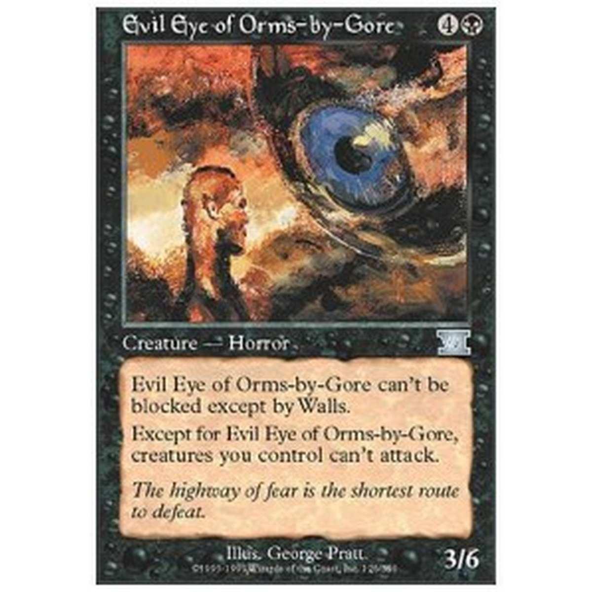 Evil Eye of Orms-by-Gore - Occhio Malefico di Orms - [6ED] [NM]