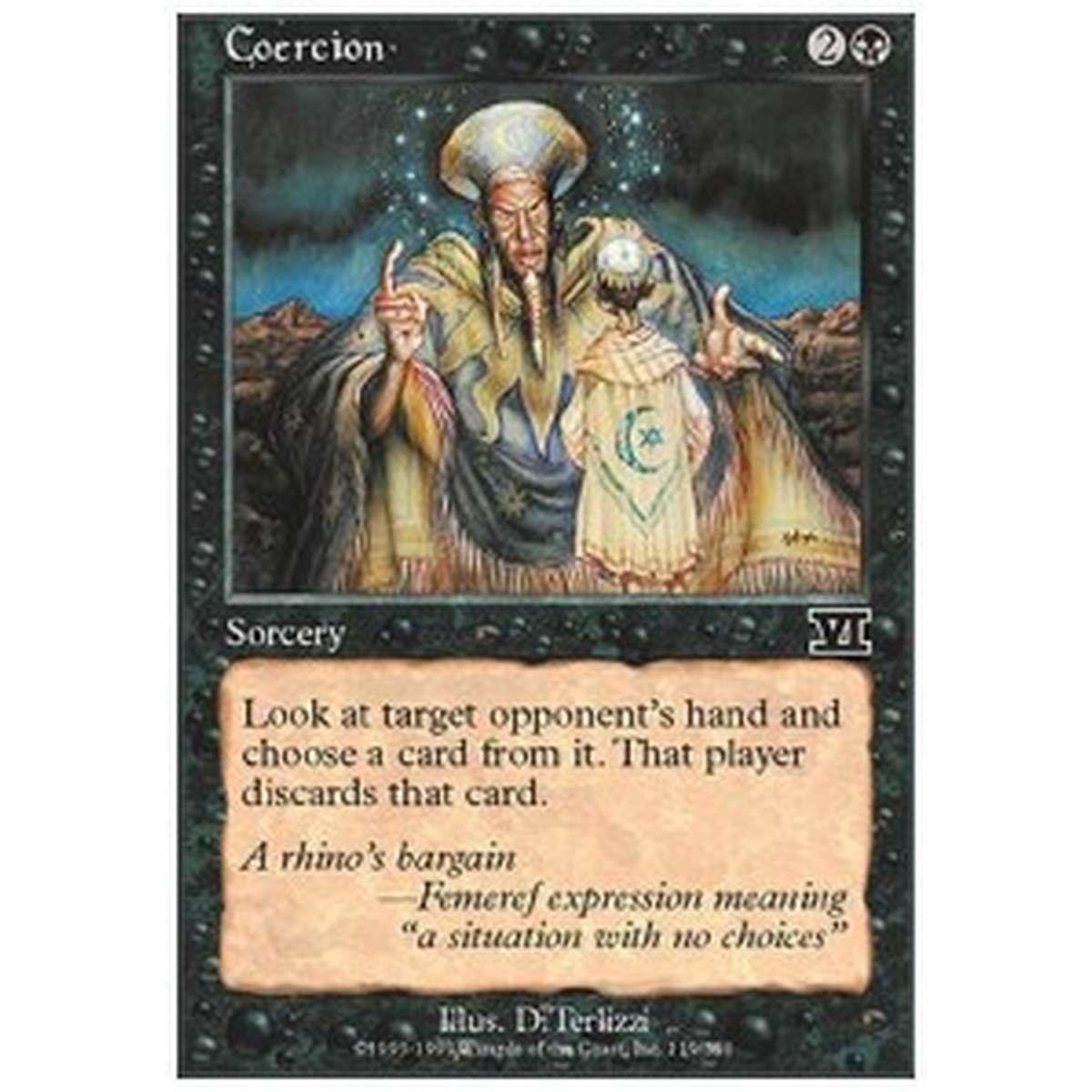 Coercion - Coercizione - [6ED] [NM]