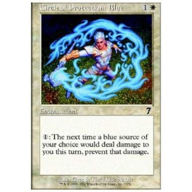 Circle of Protection: Blue - Circolo di Protezione: Blu - [7ED] [EX]