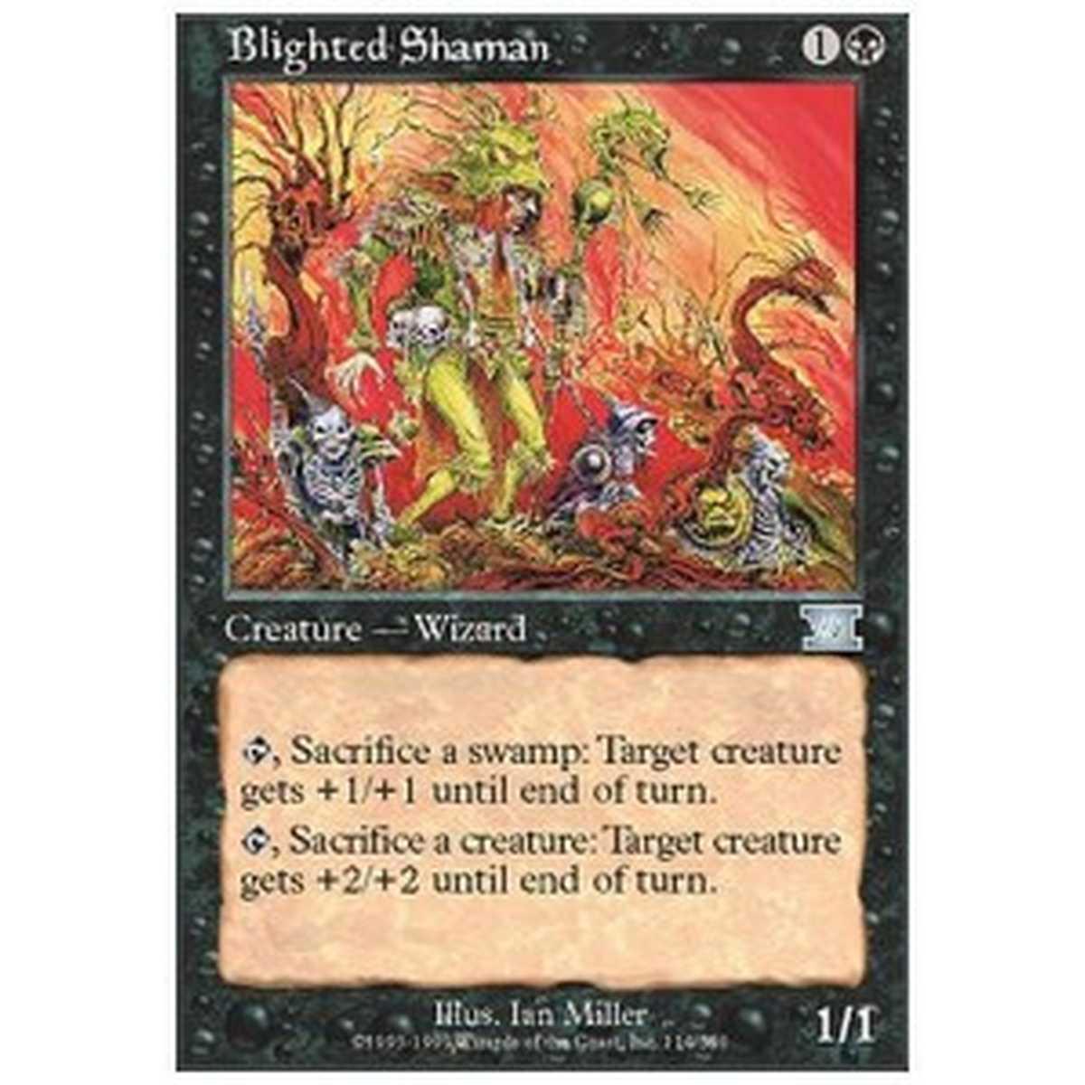 Blighted Shaman - Sciamano Corrotto - [6ED] [EX]