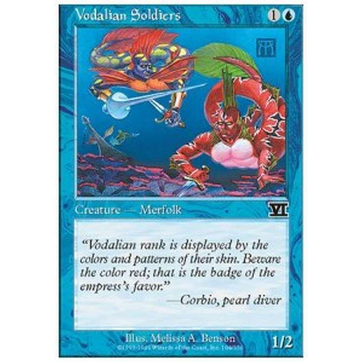 Vodalian Soldiers - Soldati di Vodalia - [6ED] [NM]