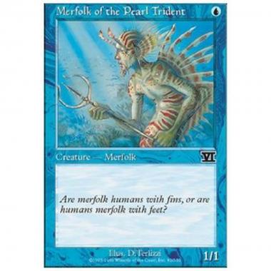 Merfolk of the Pearl Trident - Tritone dal Tridente Perlaceo - [6ED] [NM]