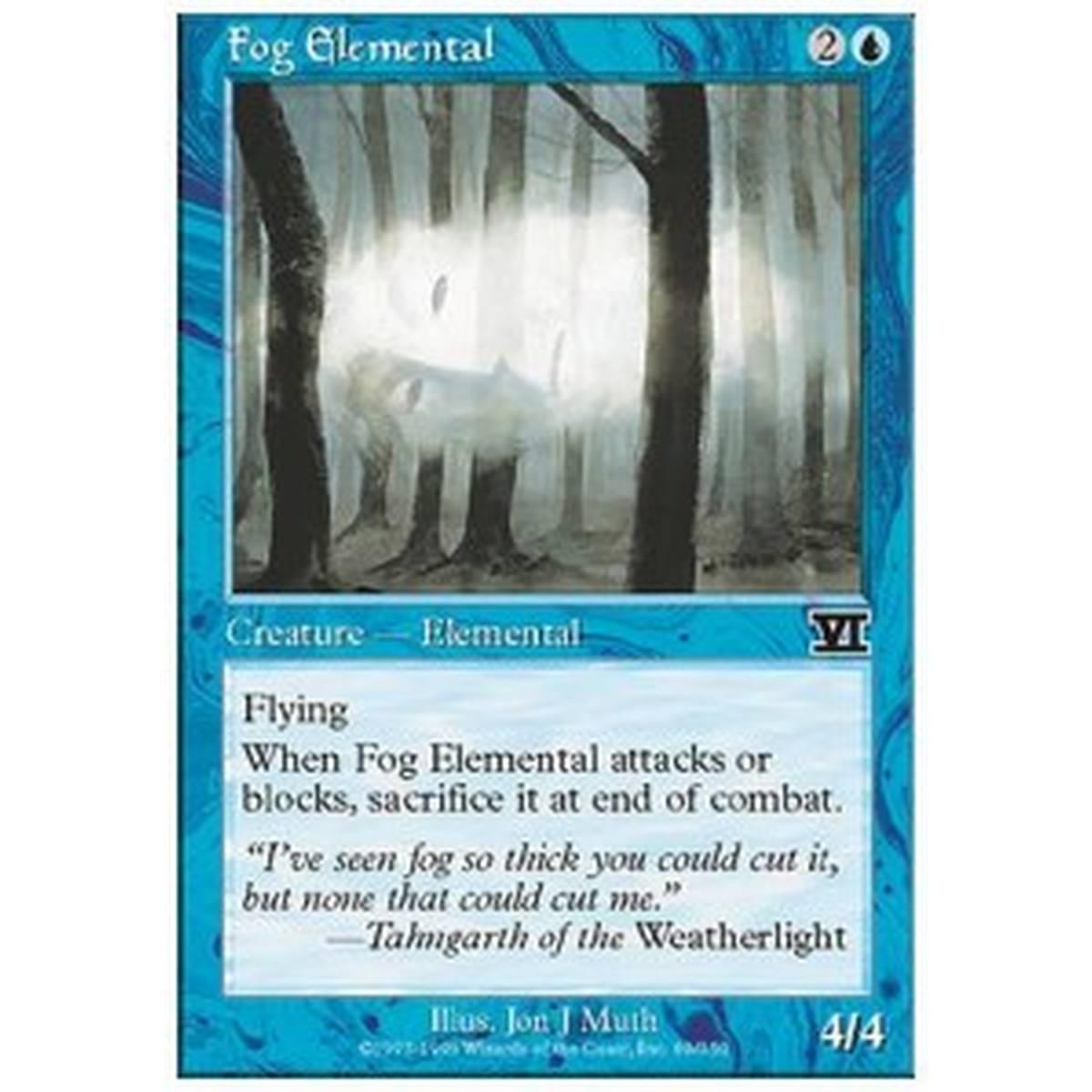 Fog Elemental - Elementale della Nebbia - [6ED] [NM]