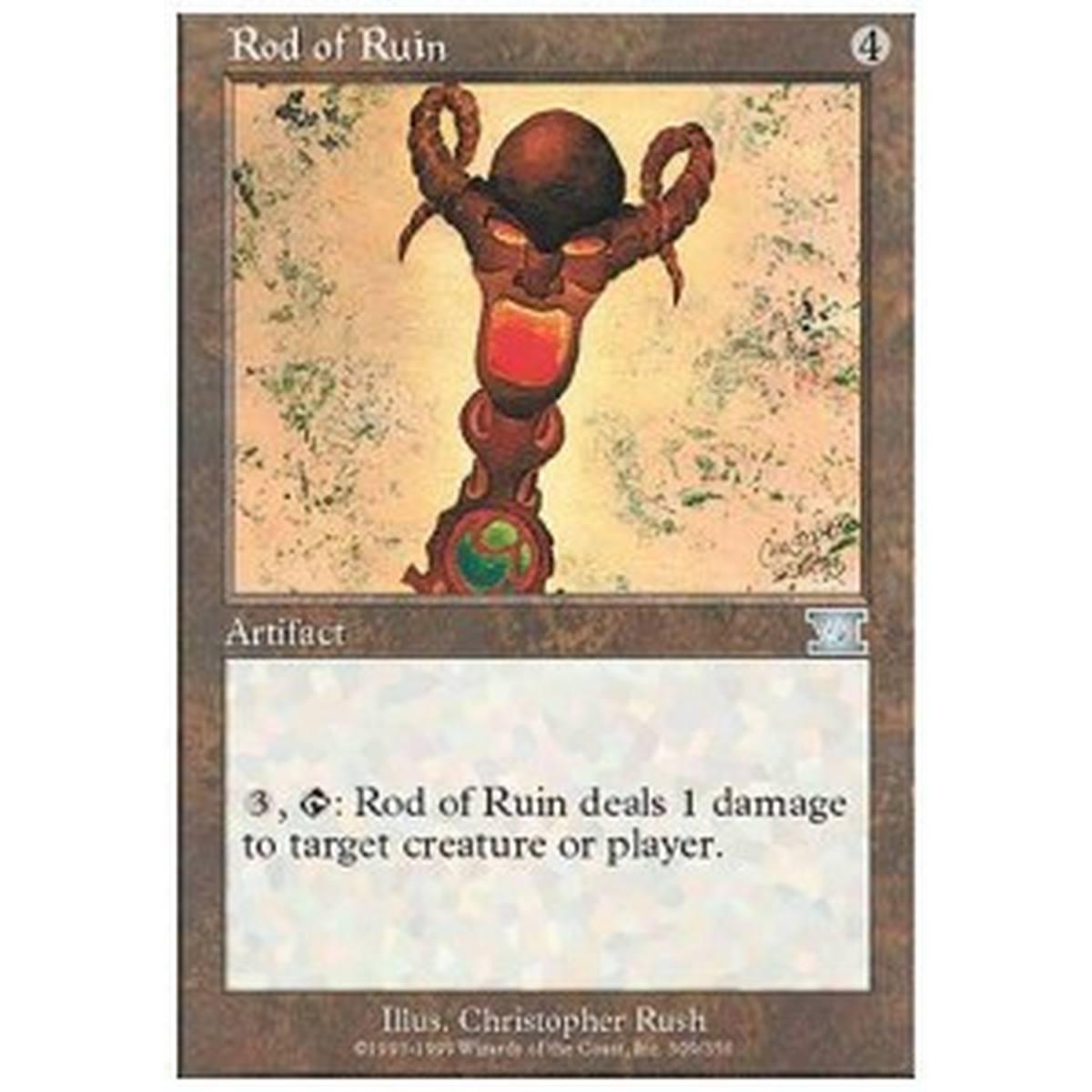 Rod of Ruin - Scettro della Rovina - [6ED] [NM]