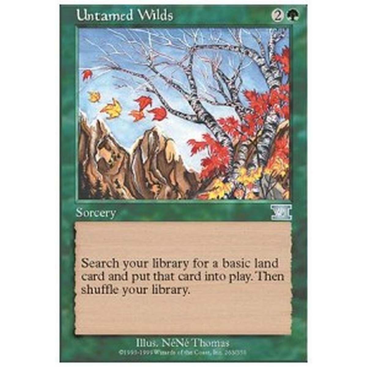 Untamed Wilds - Natura Incontaminata - [6ED] [NM]