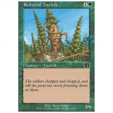 Redwood Treefolk - Silvantropi Sequoia - [6ED] [NM]