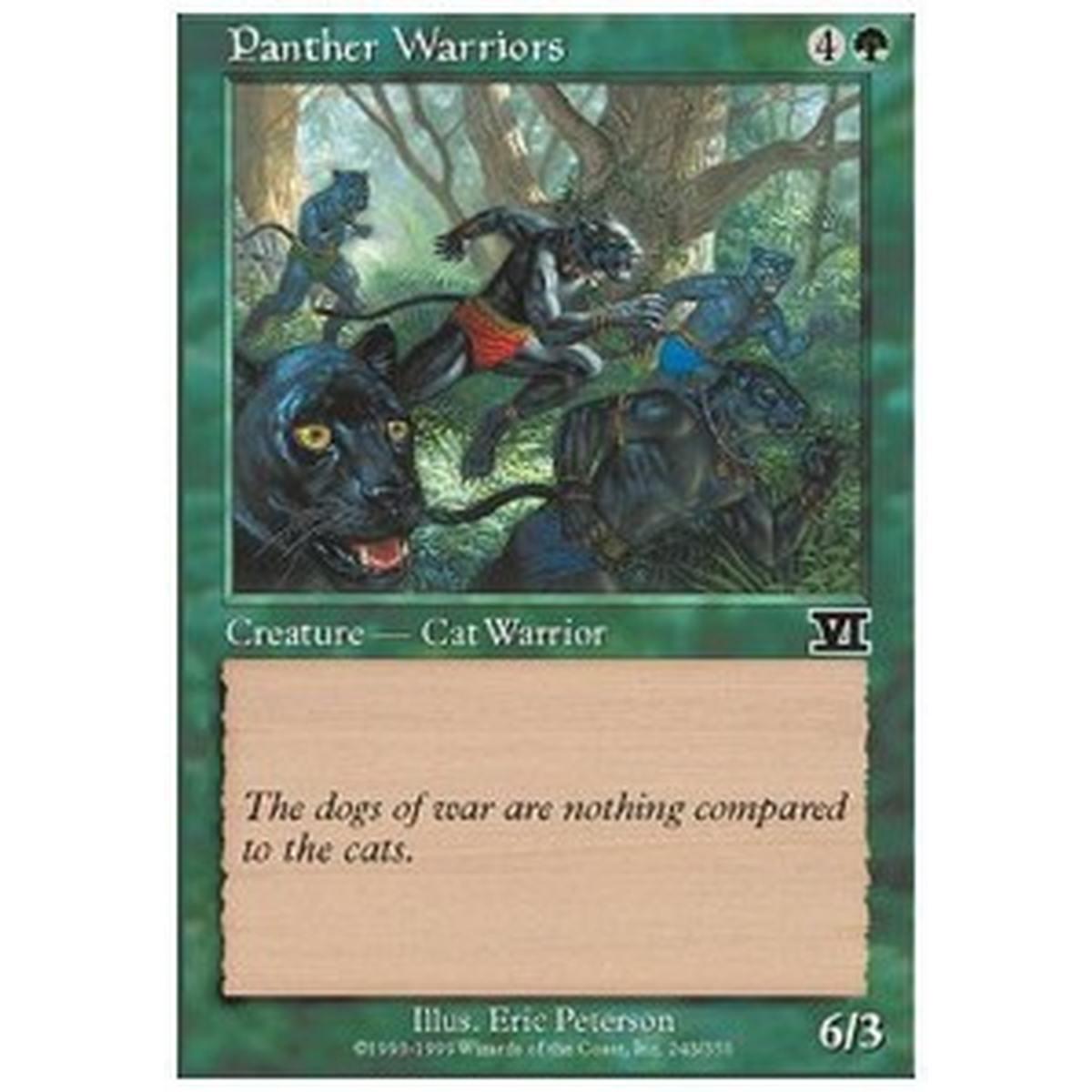 Panther Warriors - Pantere Guerriere - [6ED] [EX]