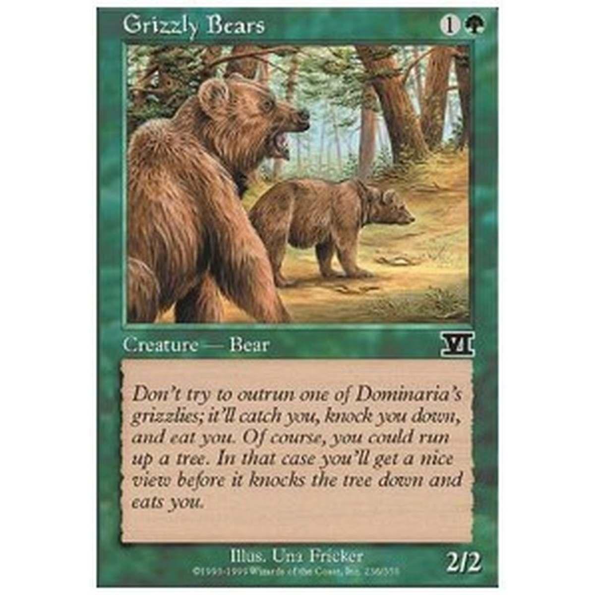 Grizzly Bears - Orso Grizzly - [6ED] [NM]