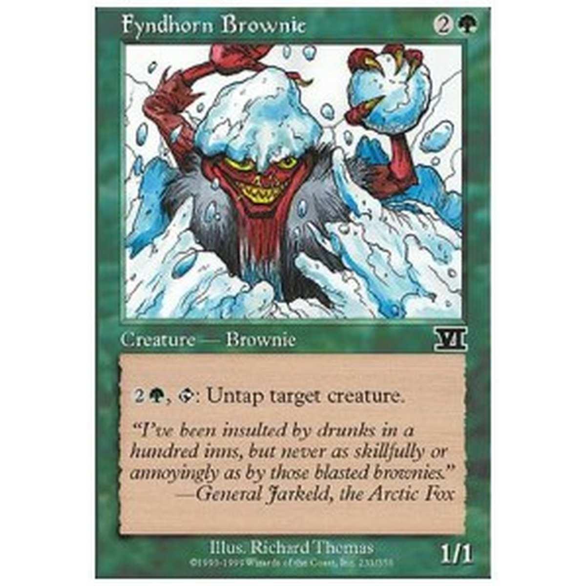 Fyndhorn Brownie - Folletto di Fyndhorn - [6ED] [NM]