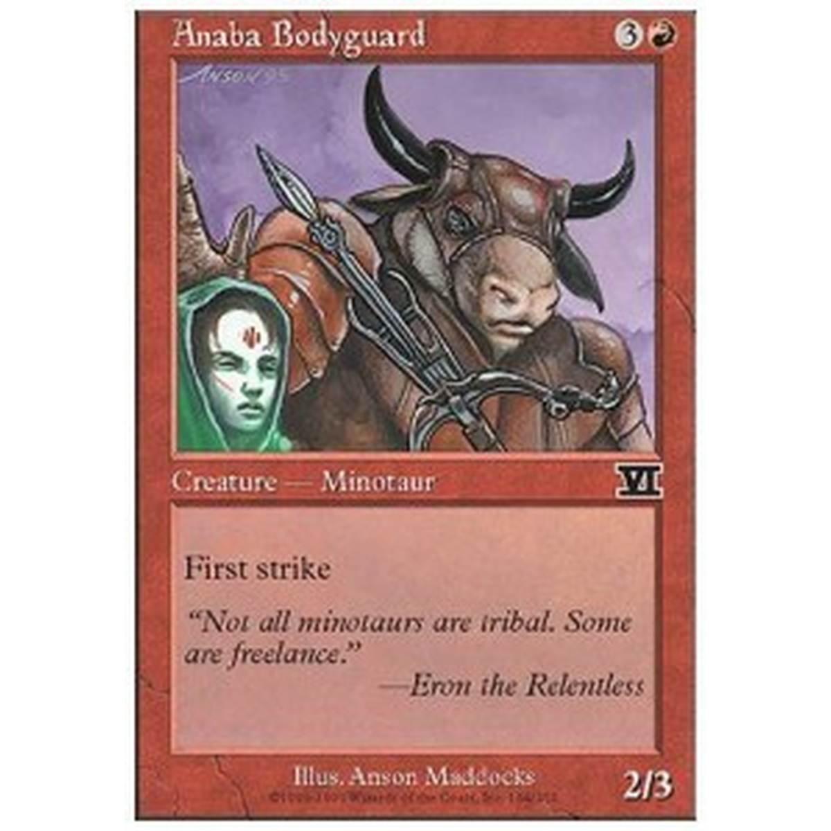 Anaba Bodyguard - Guardia del Corpo di Anaba - [6ED] [NM]