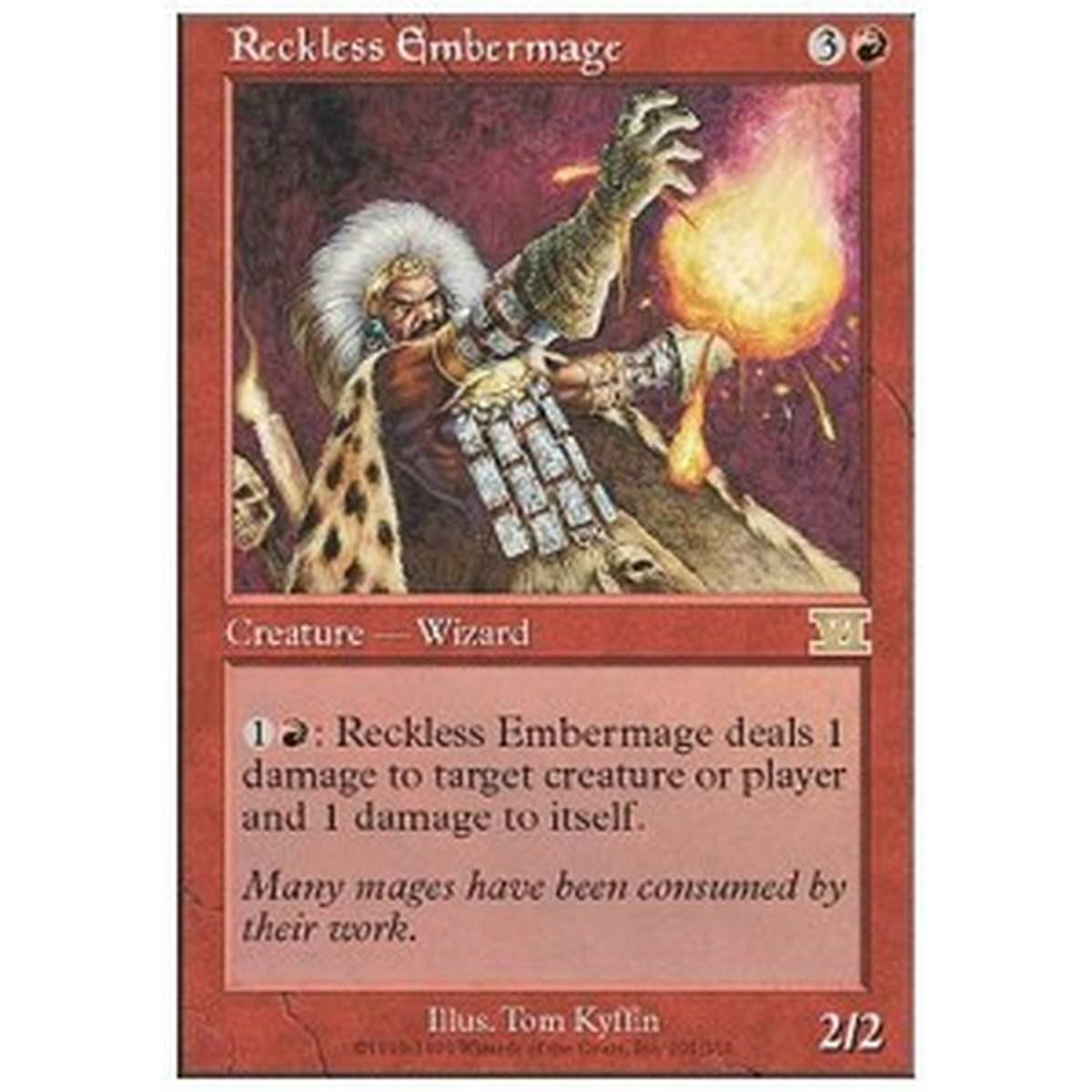 Reckless Embermage - Mago Temerario delle Braci - [6ED] [EX]