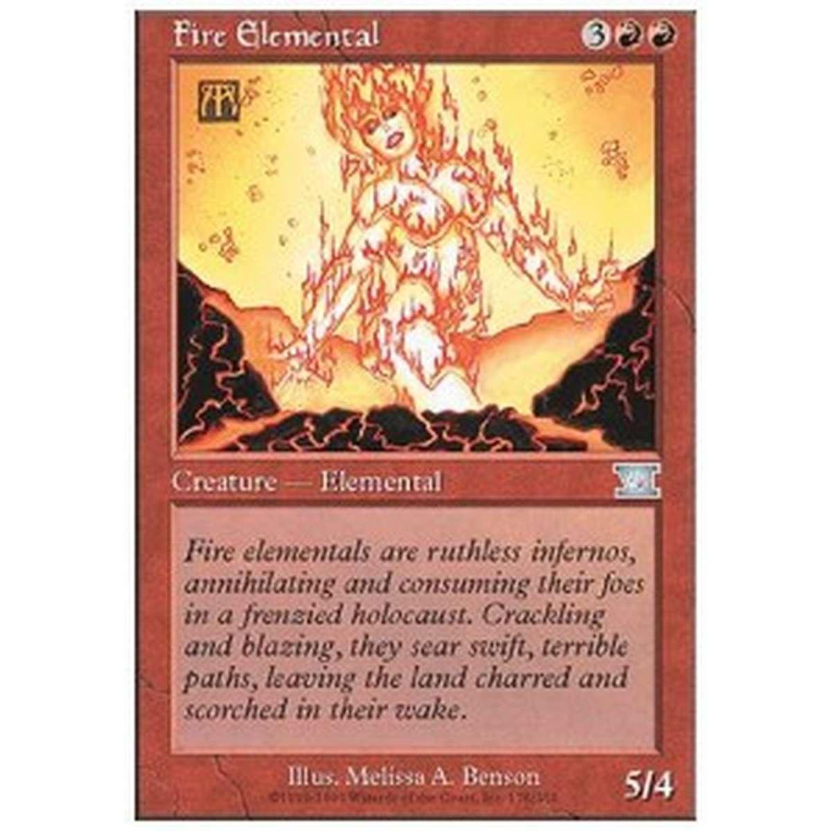 Fire Elemental - Elementale del Fuoco - [6ED] [EX]