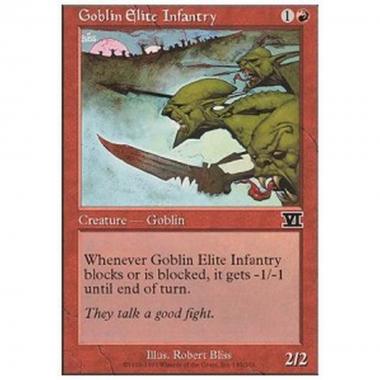 Goblin Elite Infantry - Fanteria Scelta dei Goblin - [6ED] [NM]