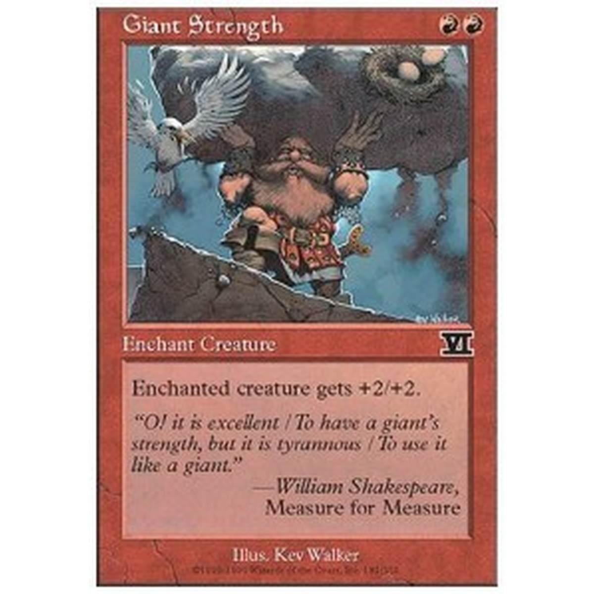 Giant Strength - Forza del Gigante - [6ED] [NM]