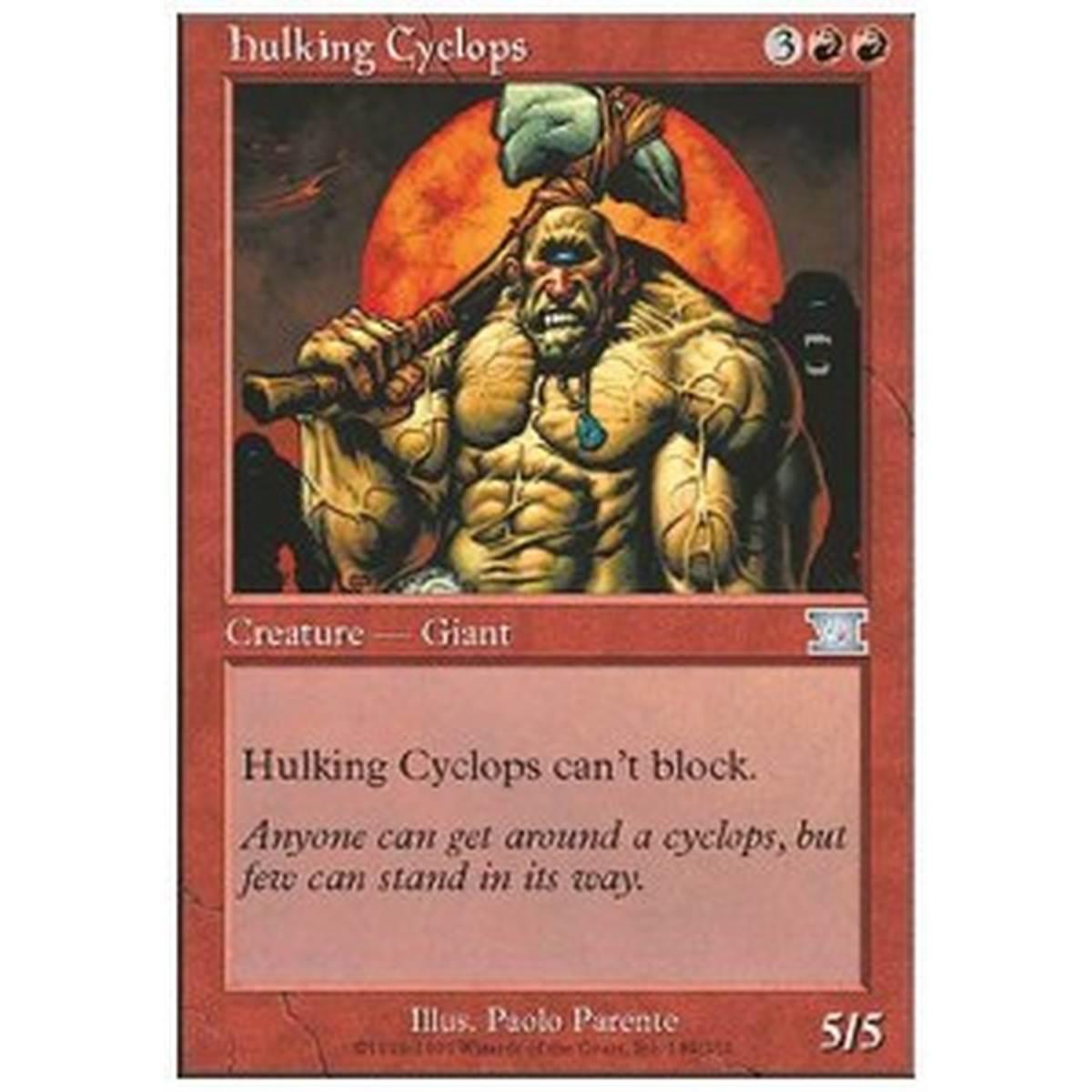 Hulking Cyclops - Ciclope Goffo - [6ED] [EX]