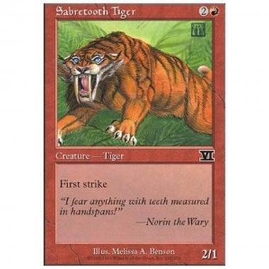 Sabretooth Tiger - Tigre dai Denti a Sciabola - [6ED] [NM]