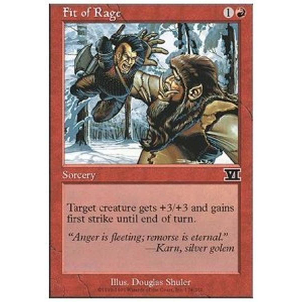 Fit of Rage - Accesso d'Ira - [6ED] [NM]