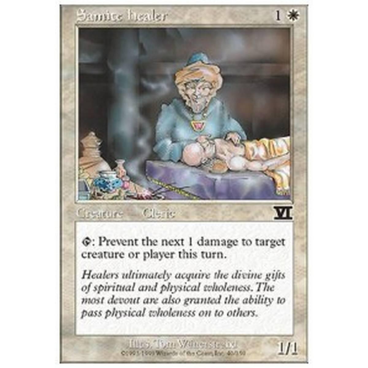 Samite Healer - Guaritore Bianco - [6ED] [NM]