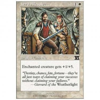 Hero's Resolve - Risolutezza dell'Eroe - [6ED] [EX]
