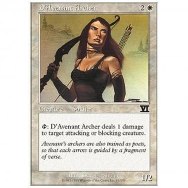 D'Avenant Archer - Arciere di D'Avenant - [6ED] [NM]