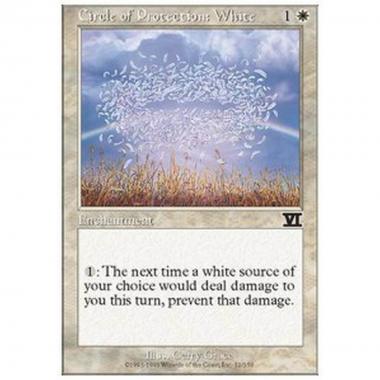 Circle of Protection: White - Circolo di Protezione: Bianco - [6ED] [NM]