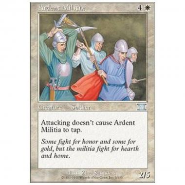 Ardent Militia - Milizia Fervente - [6ED] [NM]