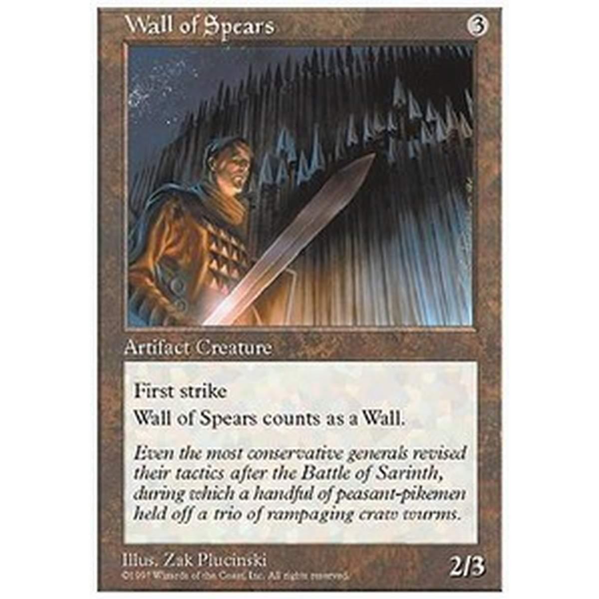 Wall of Spears - Muro di Lance - [5ED] [EX]