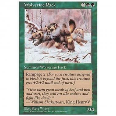 Wolverine Pack - Branco di Ghiottoni - [5ED] [EX]