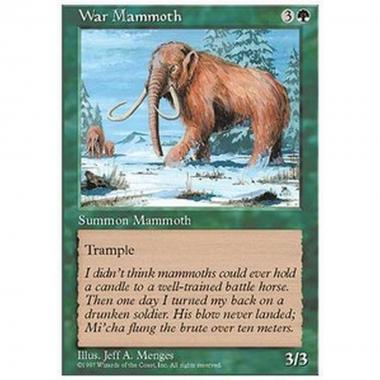 War Mammoth - Mammut da Guerra - [5ED] [EX]
