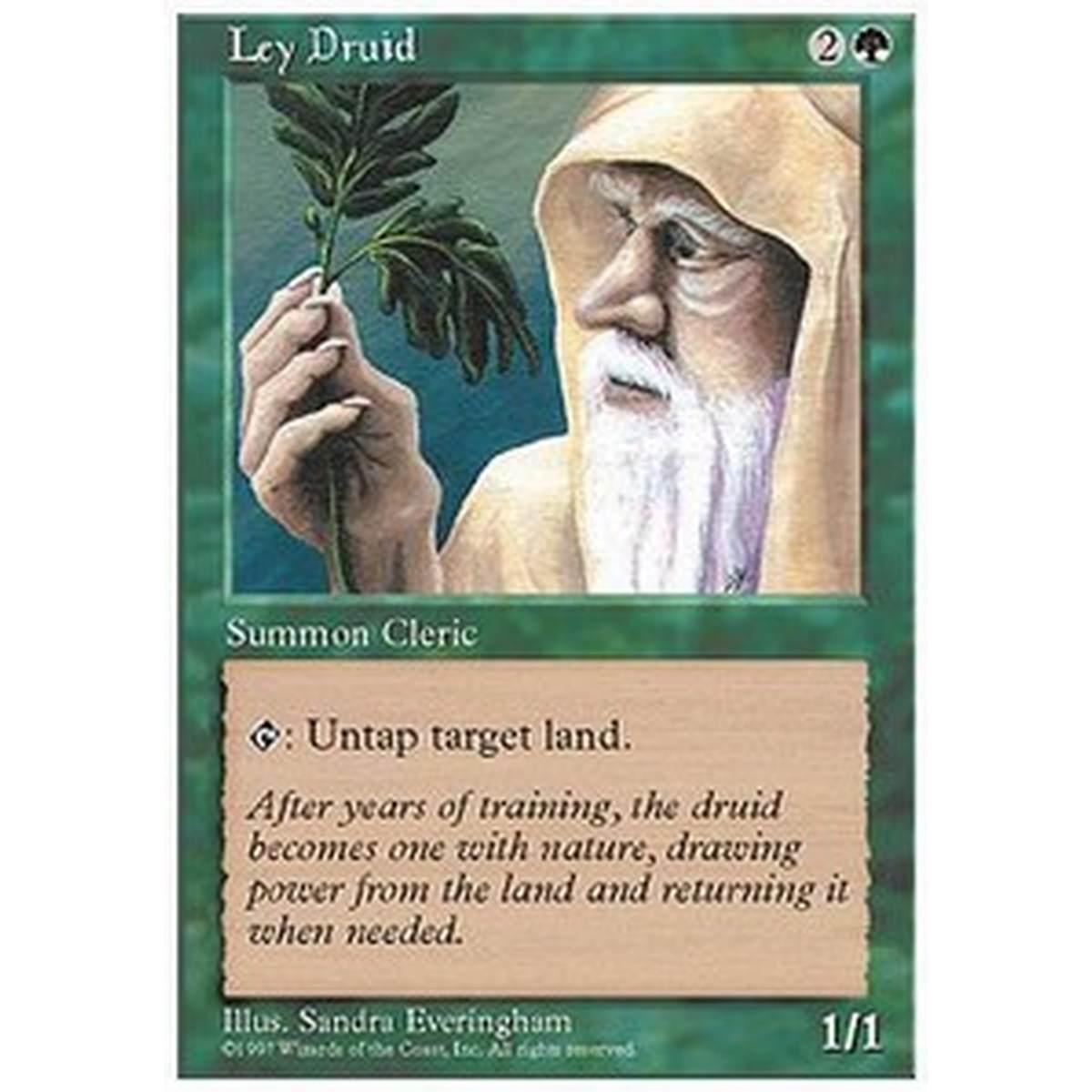 Ley Druid - Druido della Forza - [5ED] [NM]