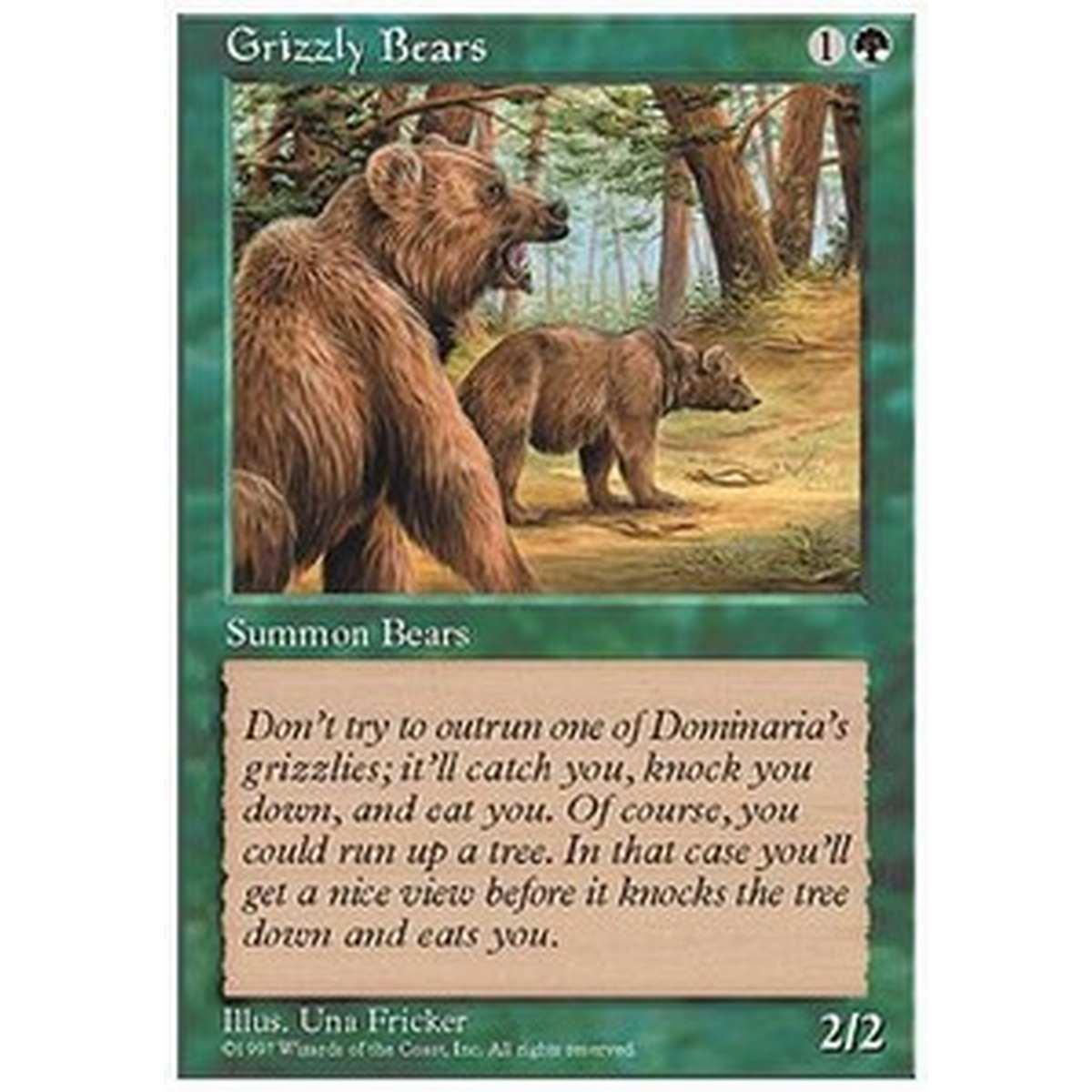 Grizzly Bears - Orso Grizzly - [5ED] [EX]