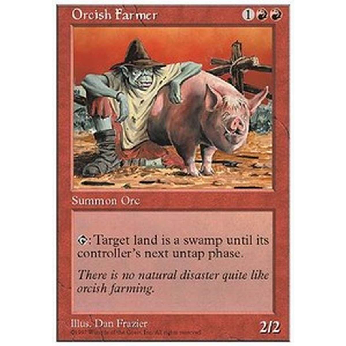 Orcish Farmer - Orcish Farmer - [5ED] [NM]