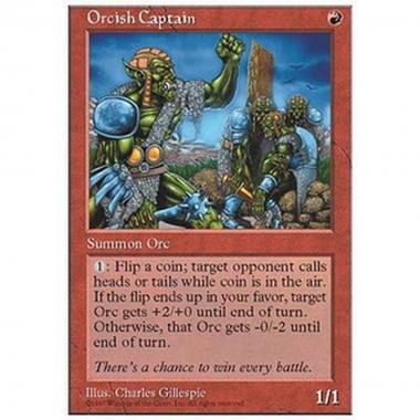 Orcish Captain - Orcish Captain - [5ED] [EX]