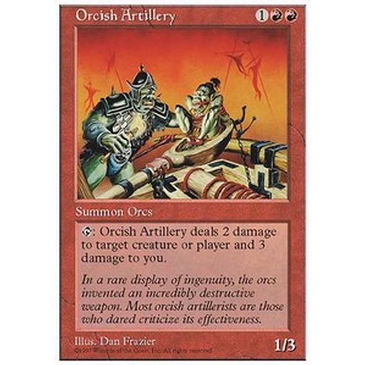 Orcish Artillery - Orcish Artillery - [5ED] [EX]