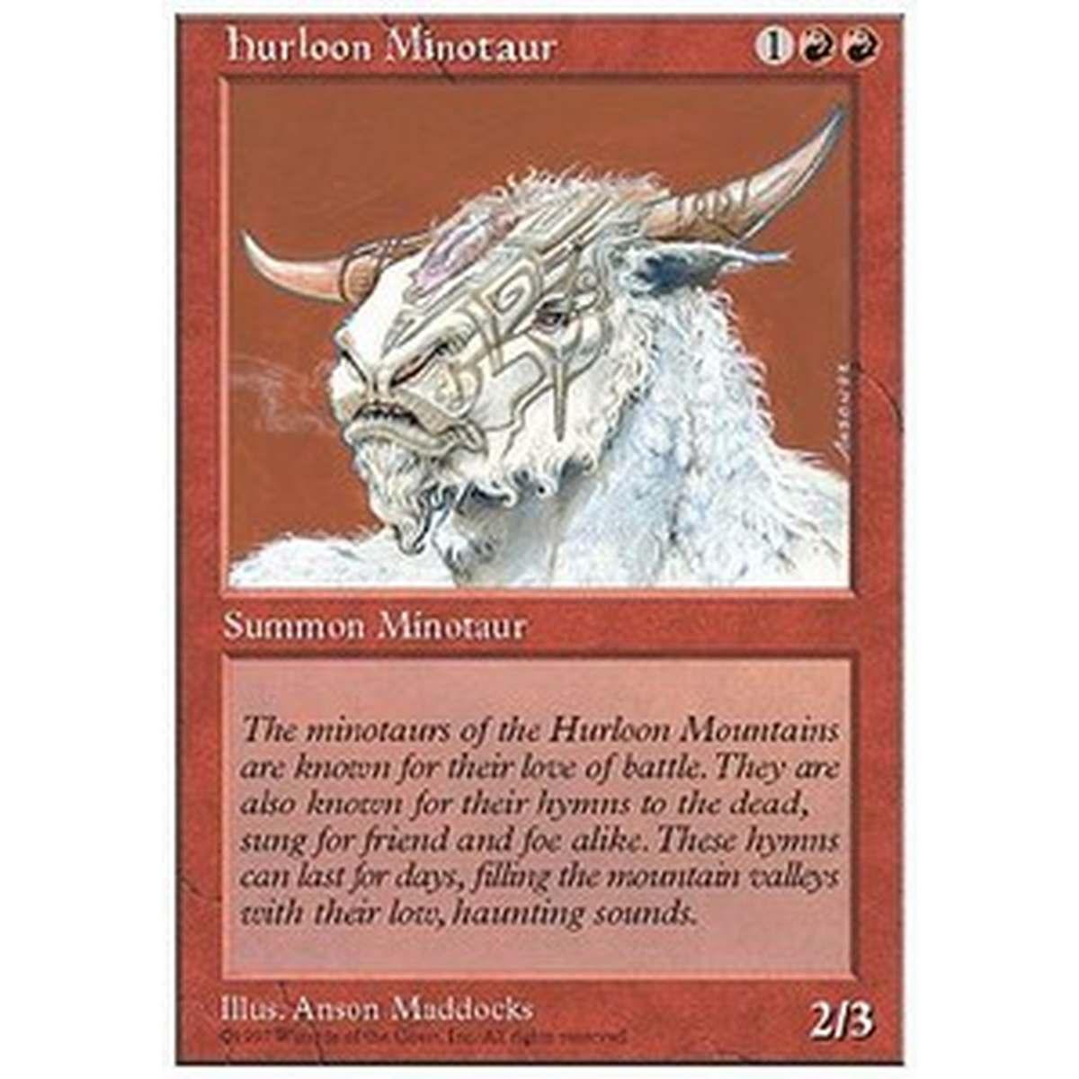 Hurloon Minotaur - Minotauro di Hurloon - [5ED] [EX]