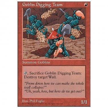 Goblin Digging Team - Squadra di Genieri Goblin - [5ED] [NM]