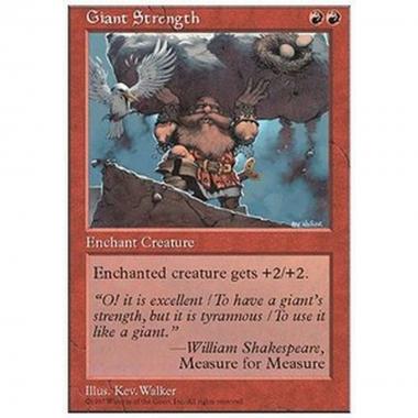 Giant Strength - Forza del Gigante - [5ED] [EX]