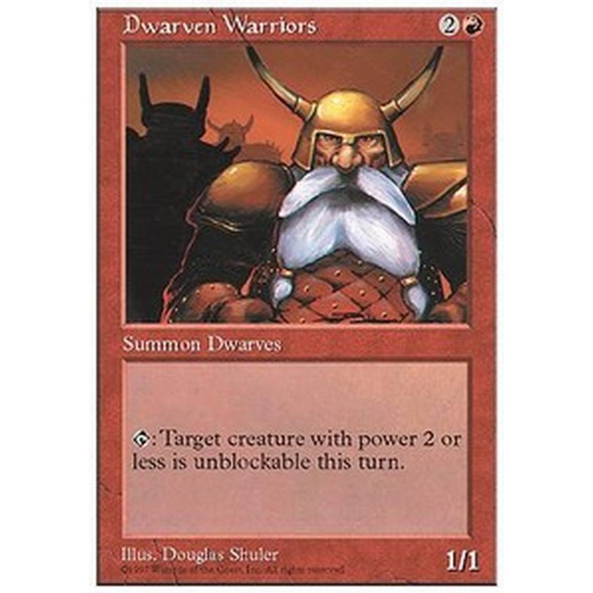 Dwarven Warriors - Nani Guerrieri - [5ED] [NM]
