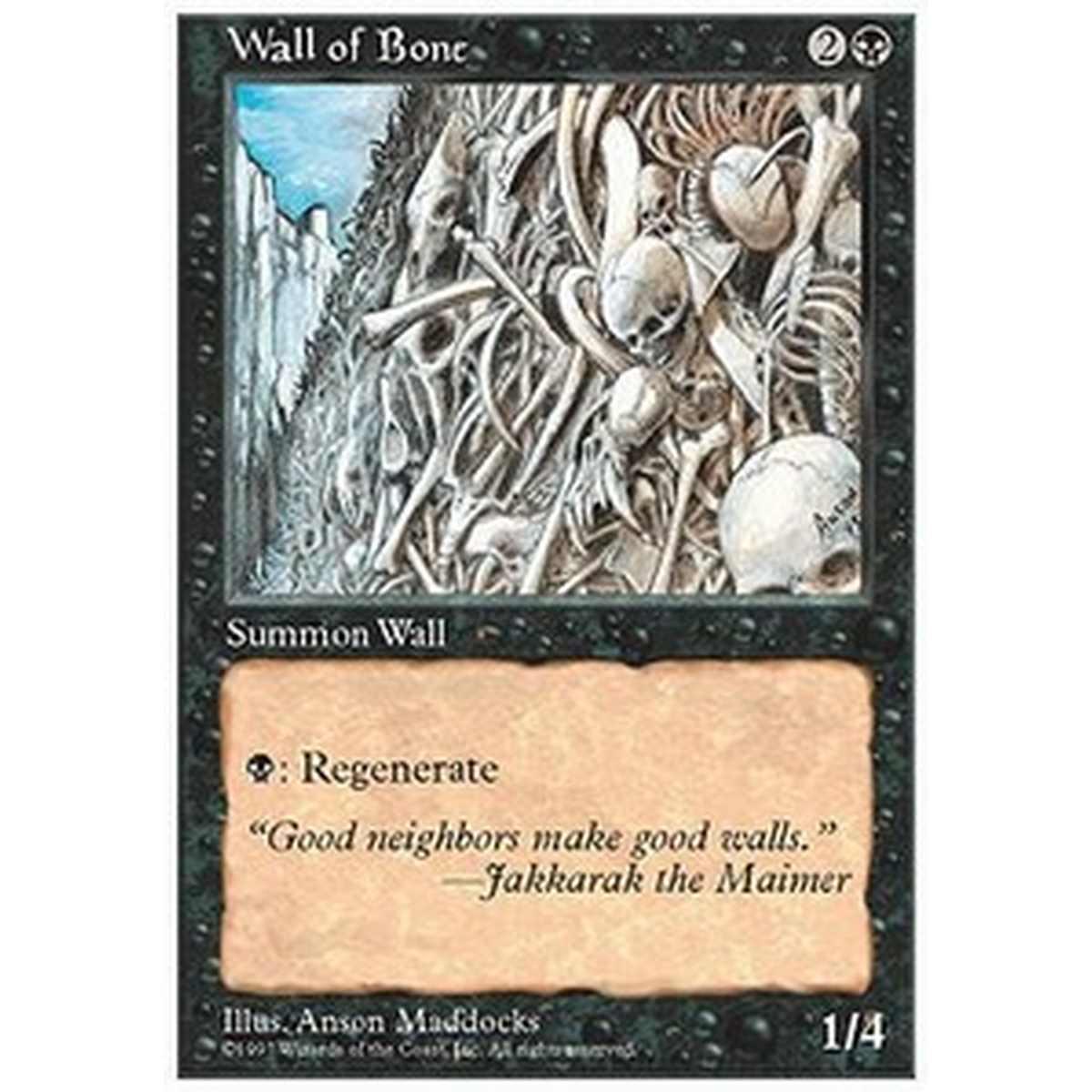 Wall of Bone - Muro d'Ossa - [5ED] [EX]
